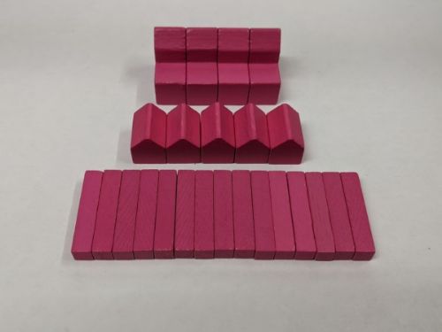 Pink Settlers of Catan Set